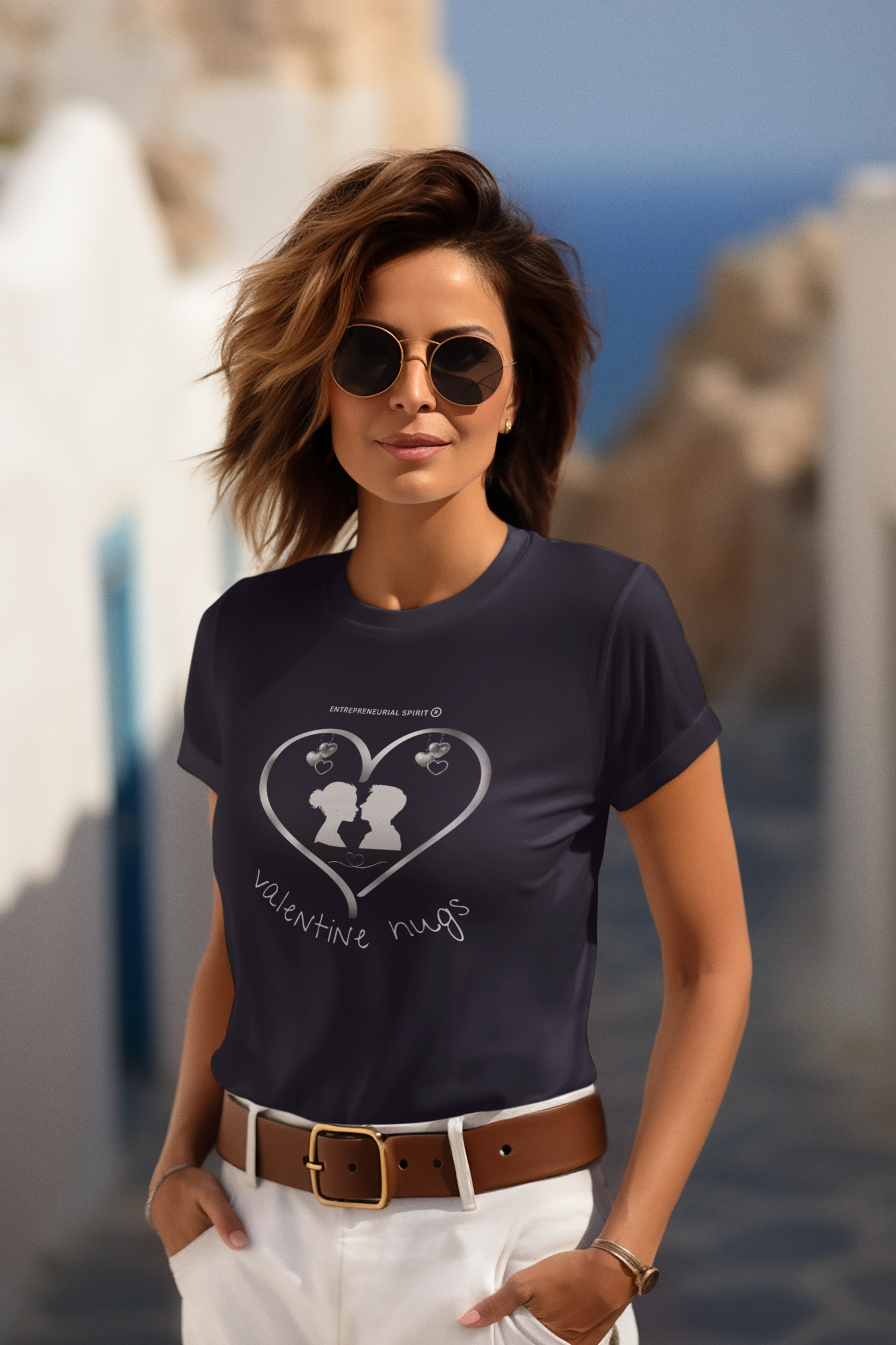 'VALENTINE HUGS'- Classic short sleeve t-shirt