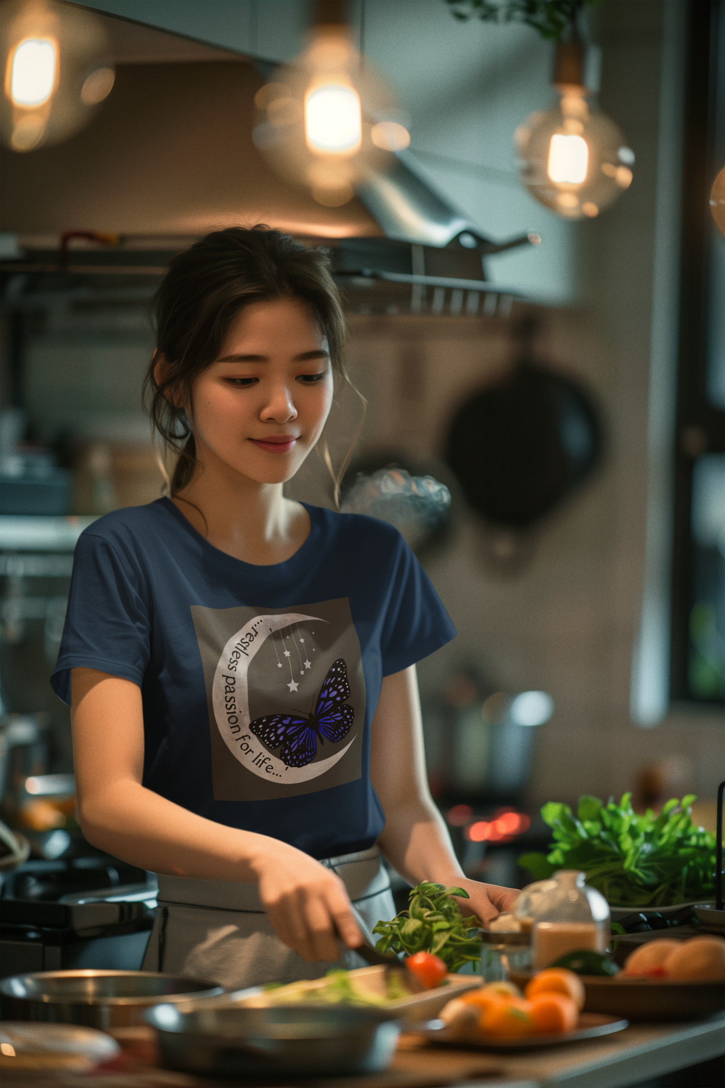 Classic short sleeved T-shirt ('Embracing change in your Life')