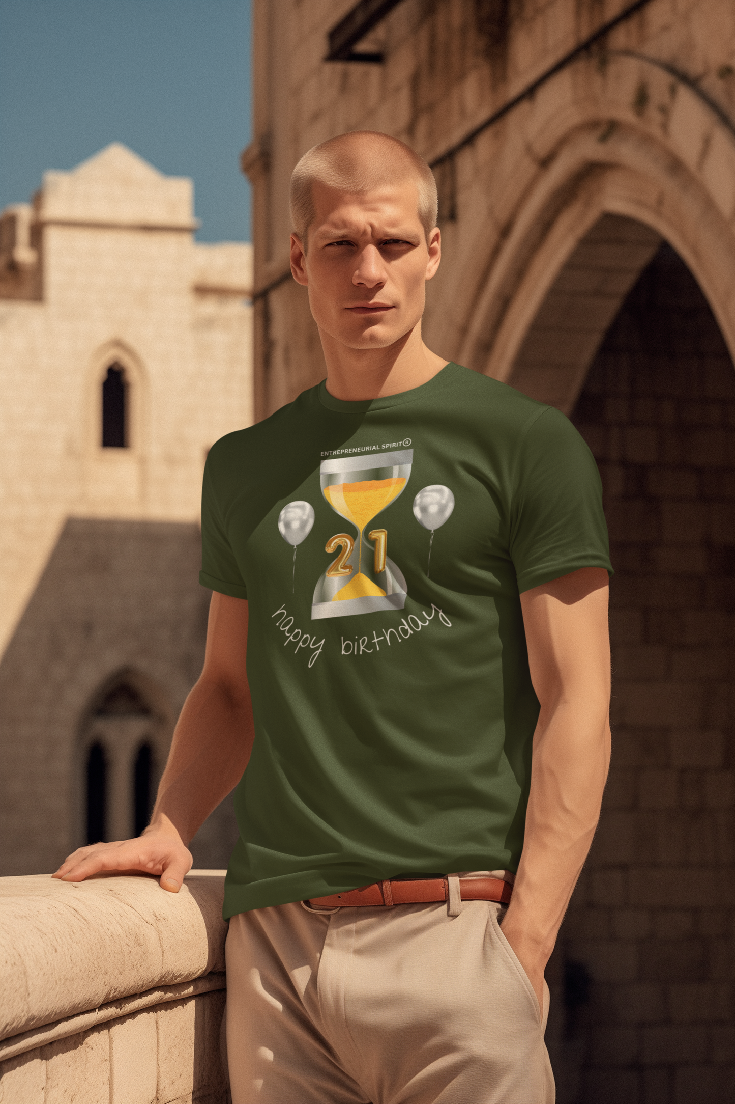 HAPPY 21st BIRTHDAY- Classic short sleeve T-shirt