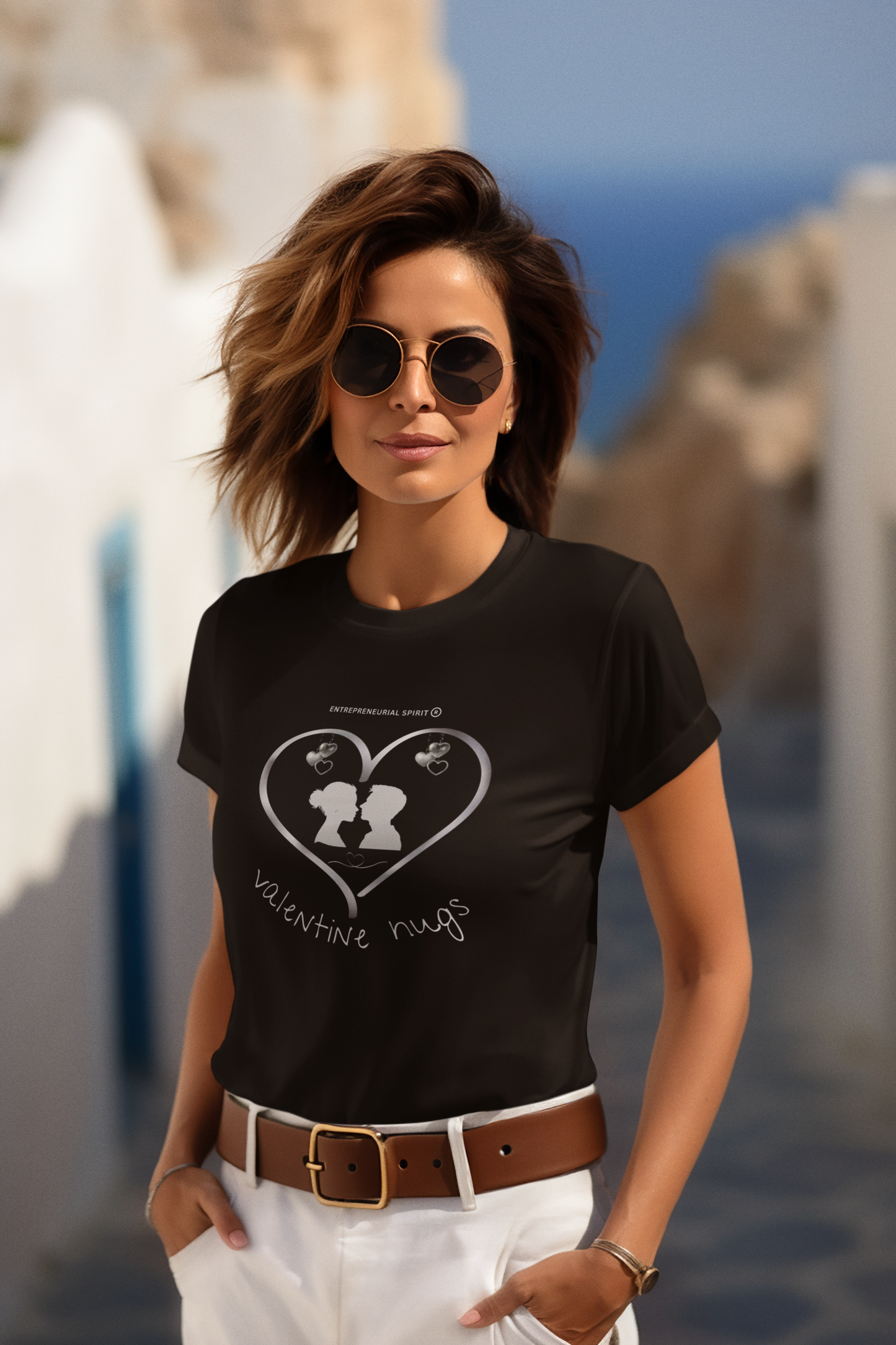 'VALENTINE HUGS'- Classic short sleeve t-shirt