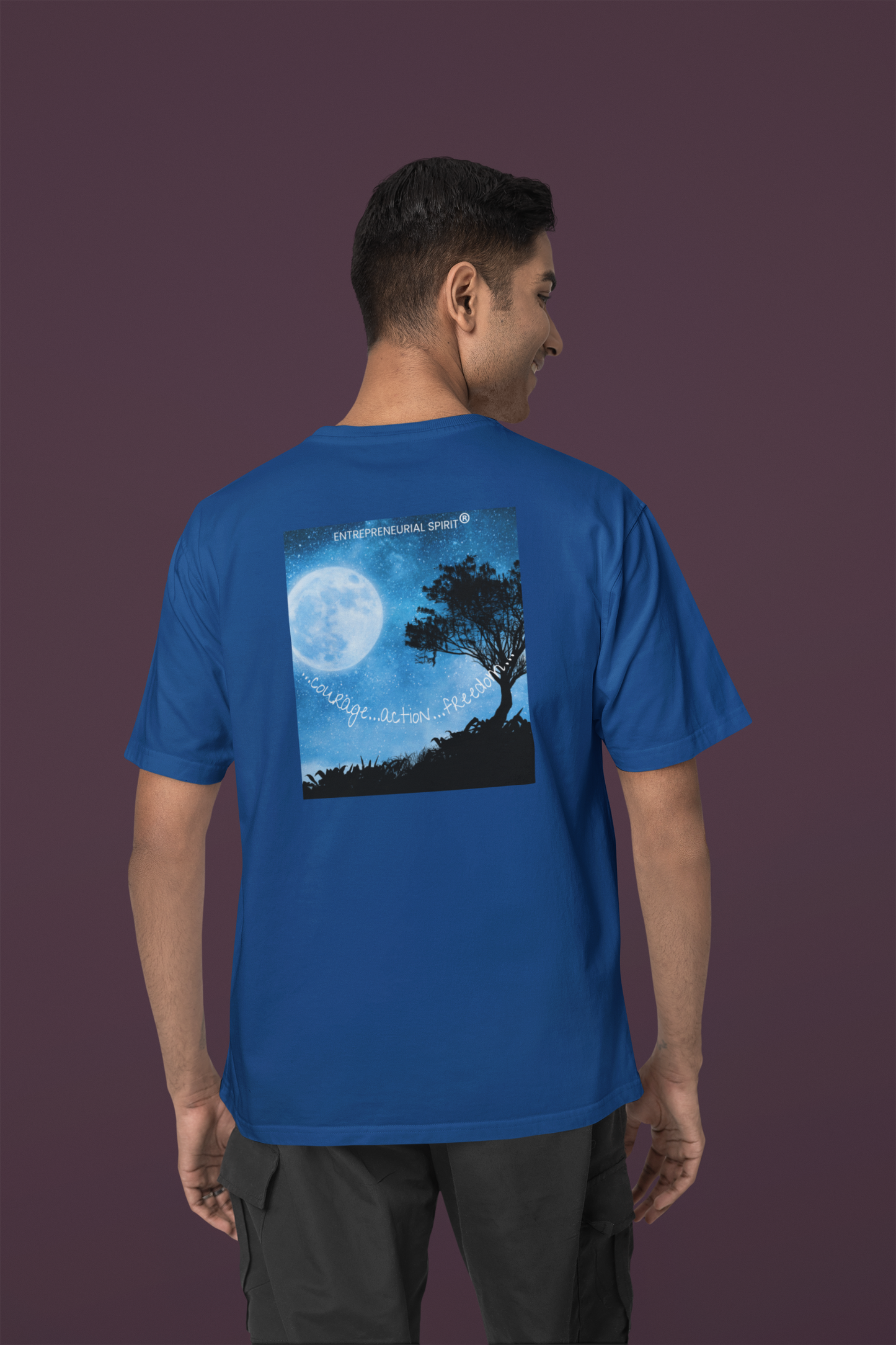 Classic short sleeved T-shirt ('Magical Moon' back edition)