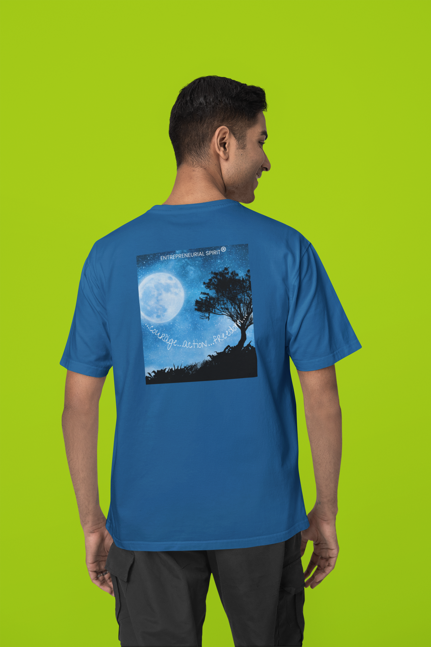 Classic short sleeved T-shirt ('Magical Moon' back edition)