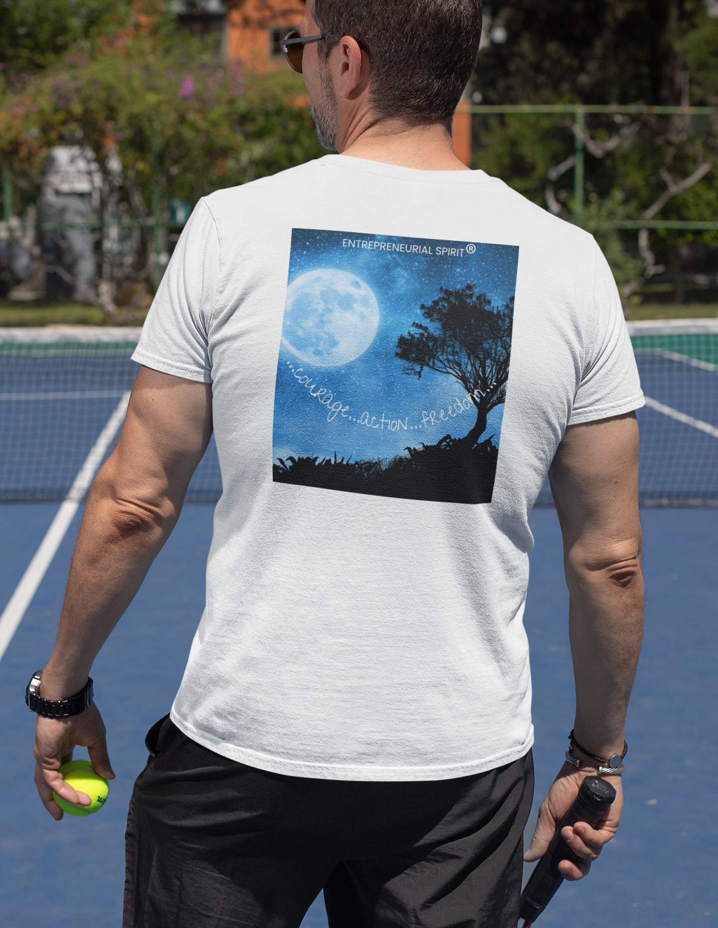 Classic short sleeved T-shirt ('Magical Moon' back edition)