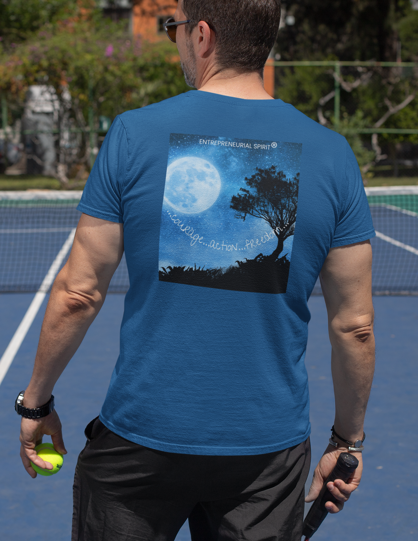 Classic short sleeved T-shirt ('Magical Moon' back edition)