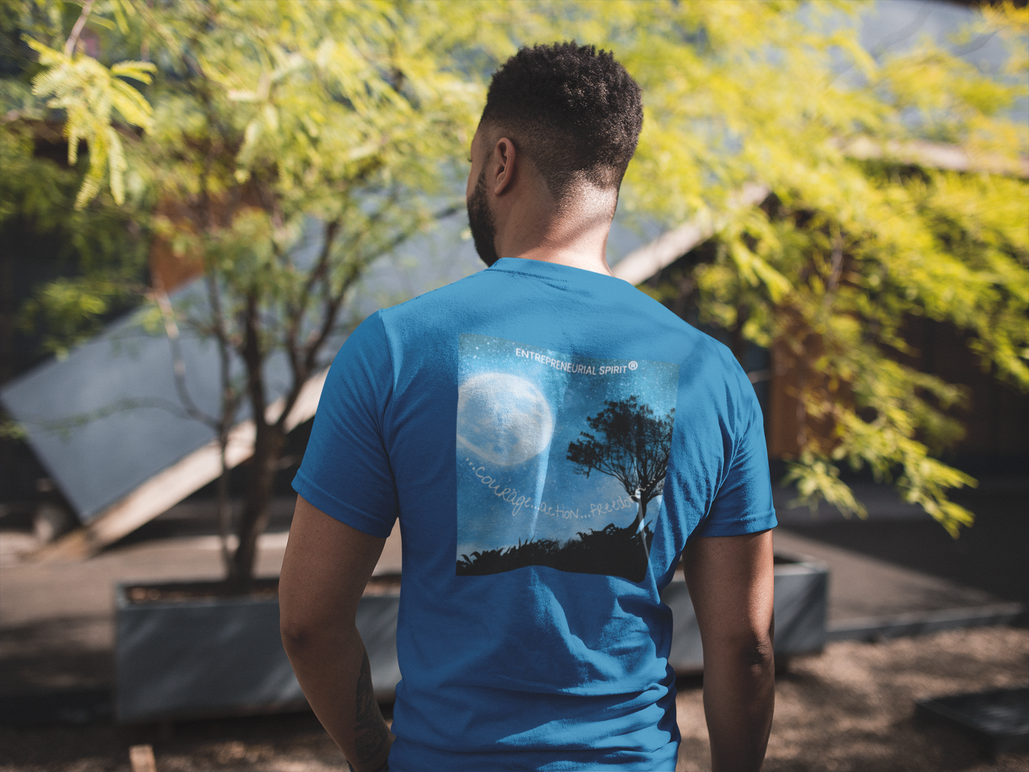 Classic short sleeved T-shirt ('Magical Moon' back edition)