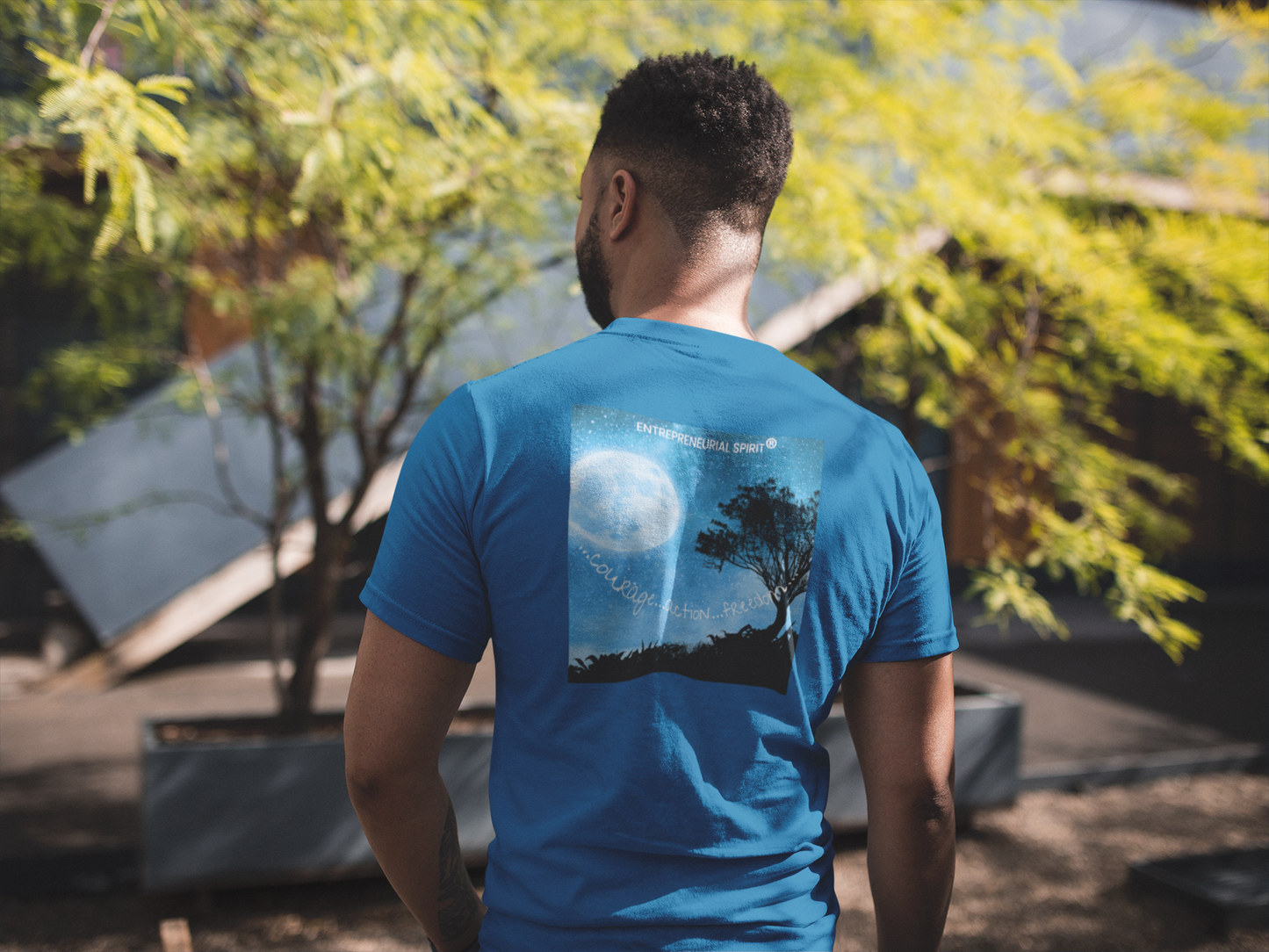 Classic short sleeved T-shirt ('Magical Moon' back edition)