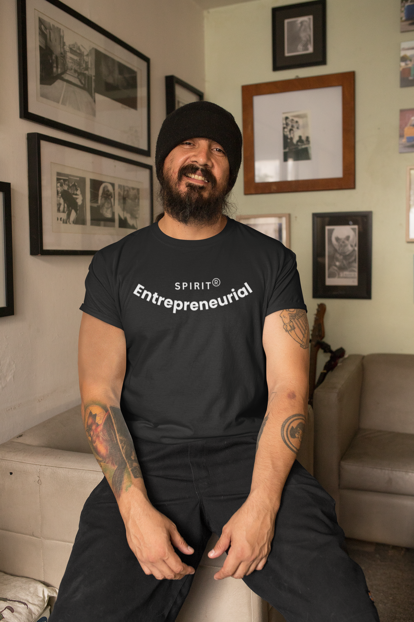 Classic short sleeve T-shirt ('the entrepreneurial spirit')