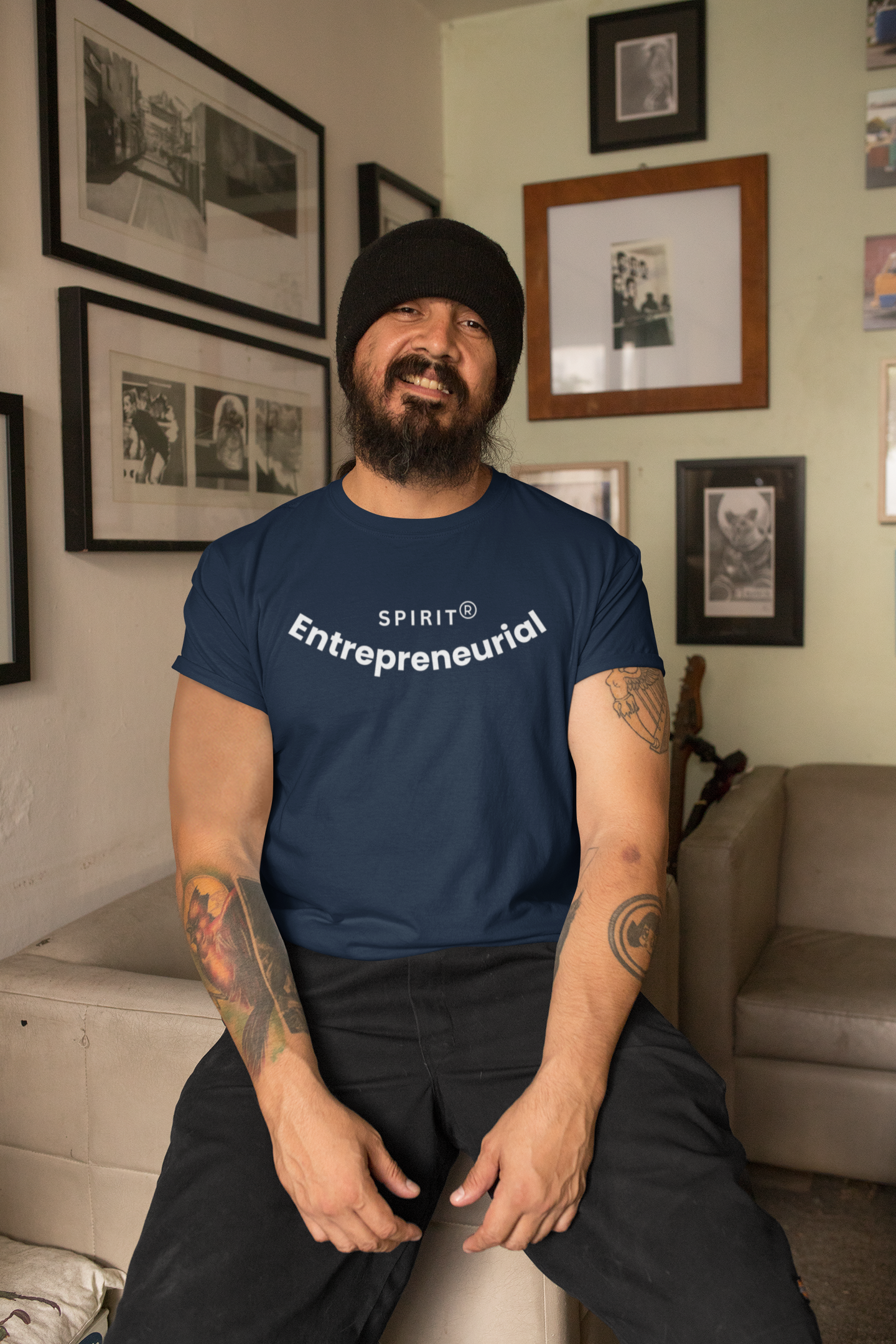 Classic short sleeve T-shirt ('the entrepreneurial spirit')