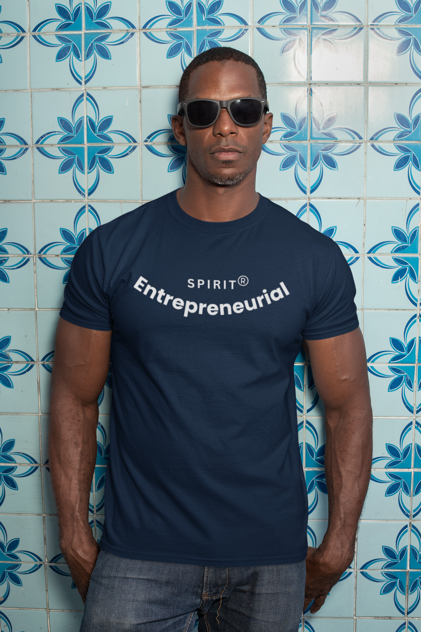 Classic short sleeve T-shirt ('the entrepreneurial spirit')