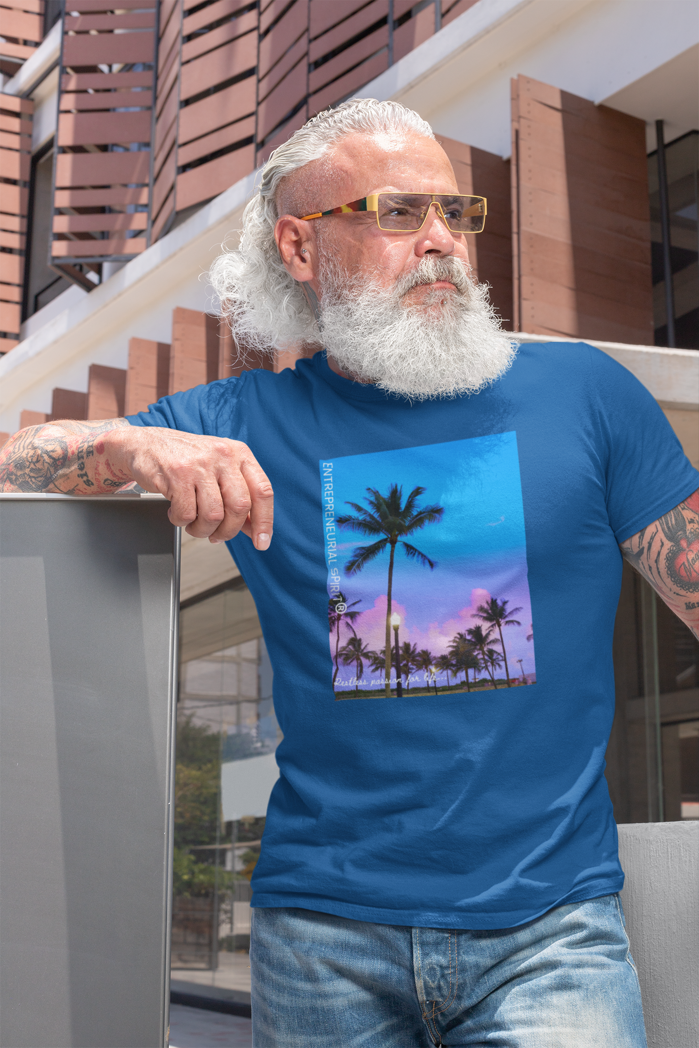 Classic short sleeved T-shirt ('Florida Summer Breeze')