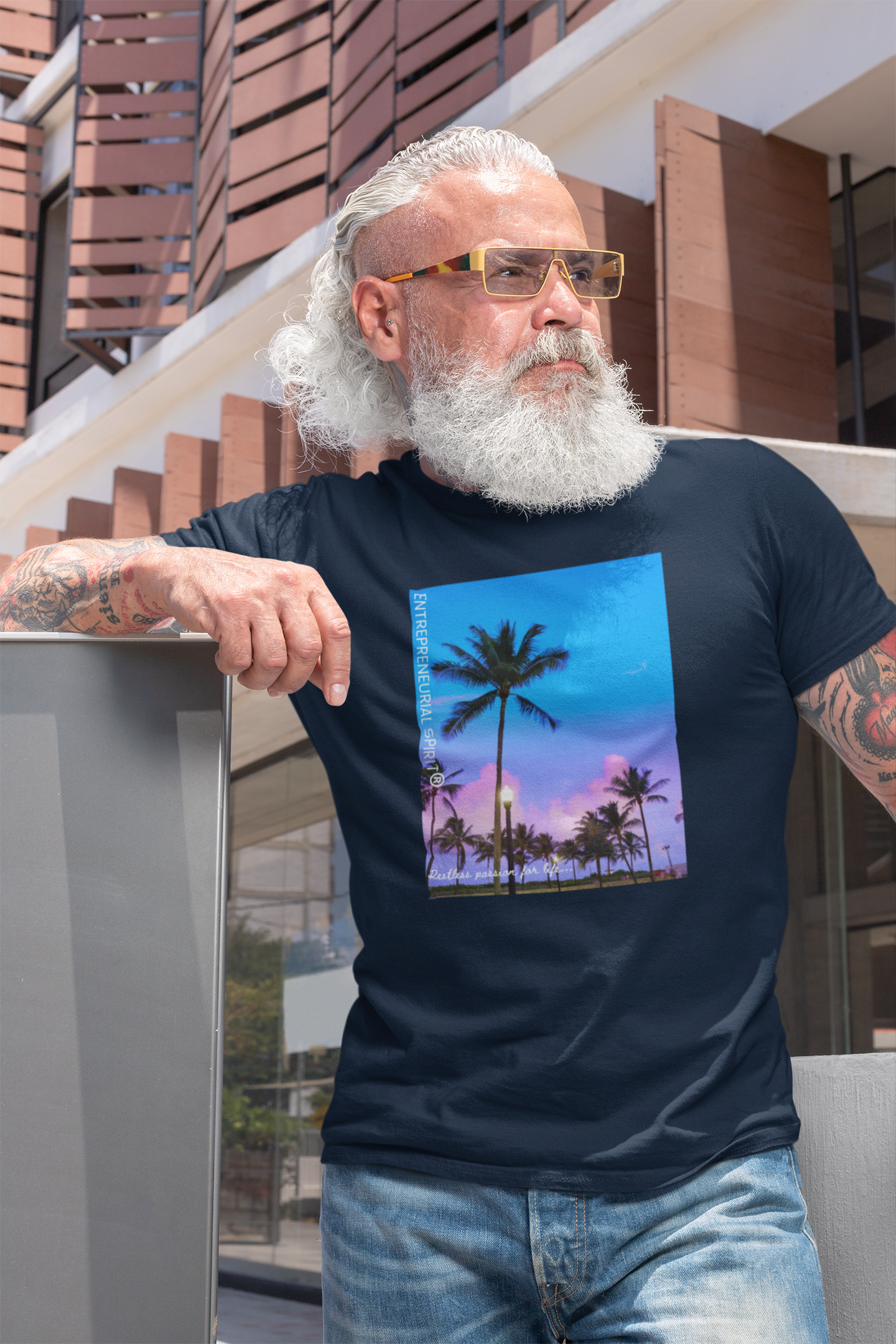 Classic short sleeved T-shirt ('Florida Summer Breeze')