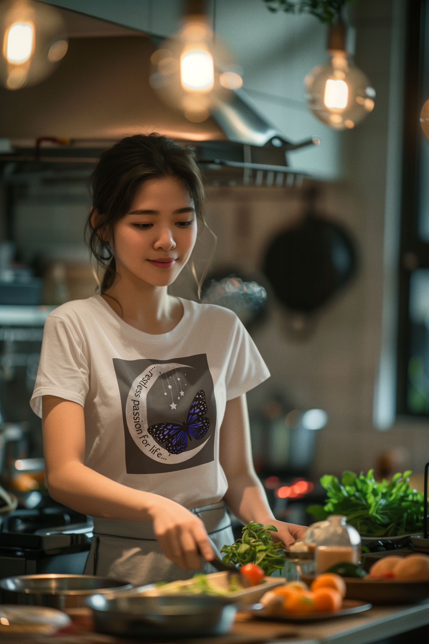 Classic short sleeved T-shirt ('Embracing change in your Life')