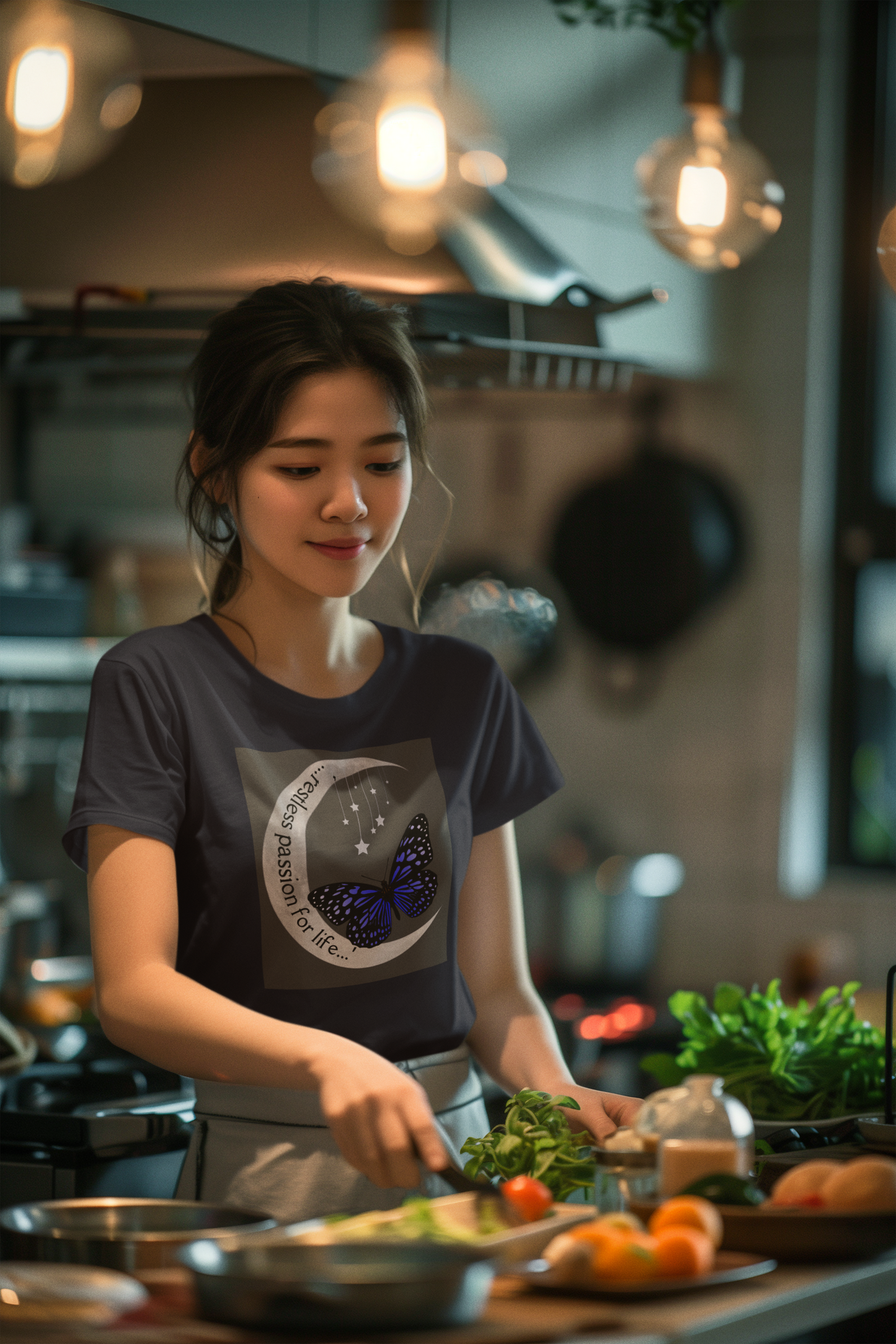 Classic short sleeved T-shirt ('Embracing change in your Life')