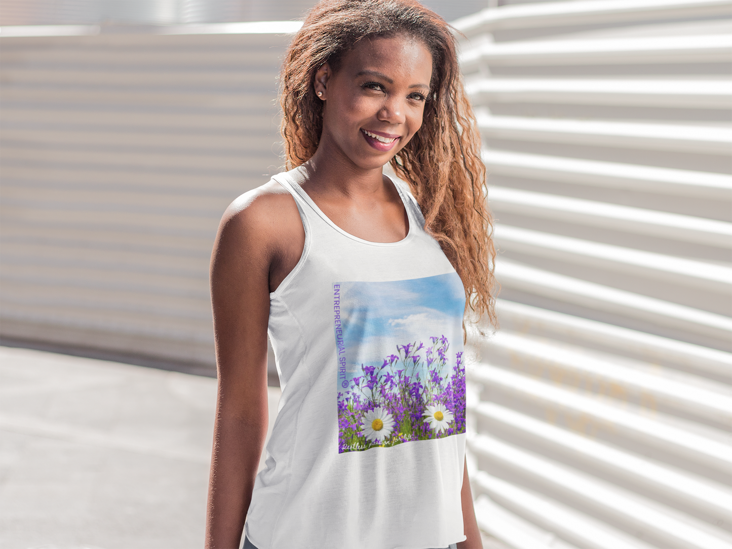 Flowy Racerback Tank Top