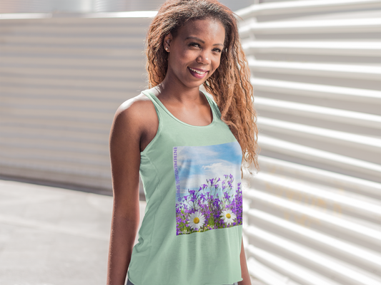 Flowy Racerback Tank Top