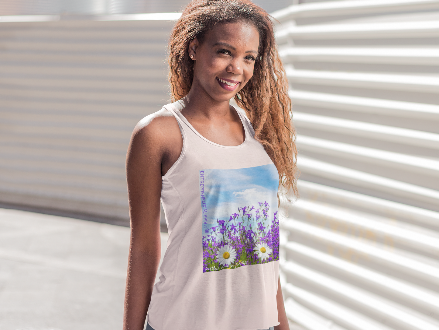 Flowy Racerback Tank Top