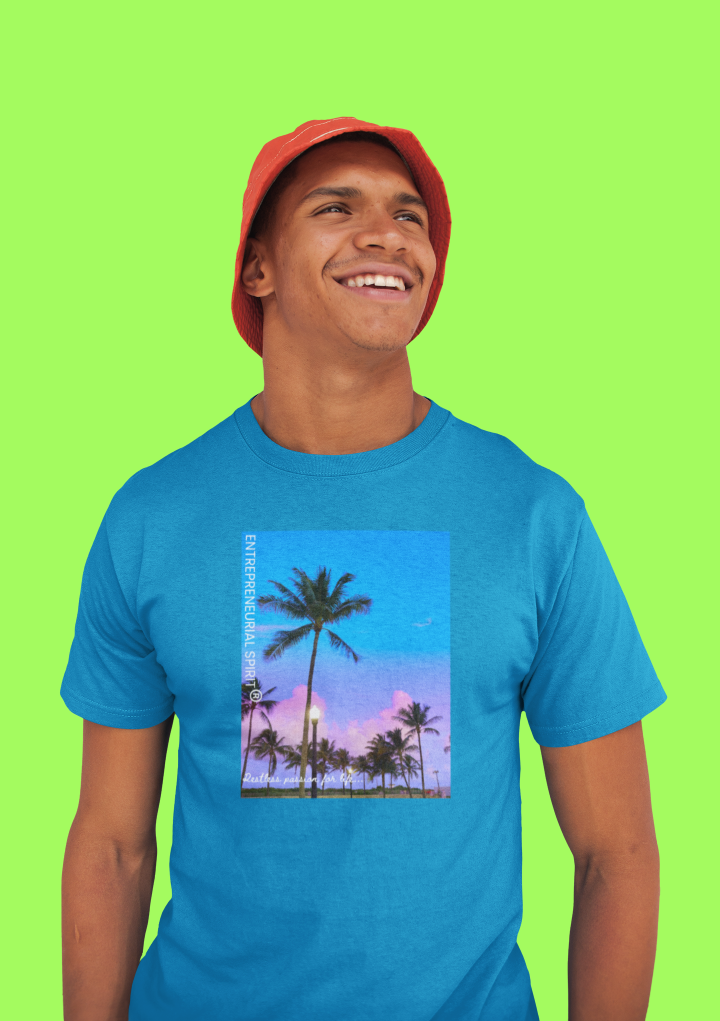 Classic short sleeved T-shirt ('Florida Summer Breeze')